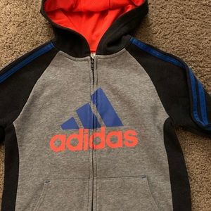 Adidas zip up jacket